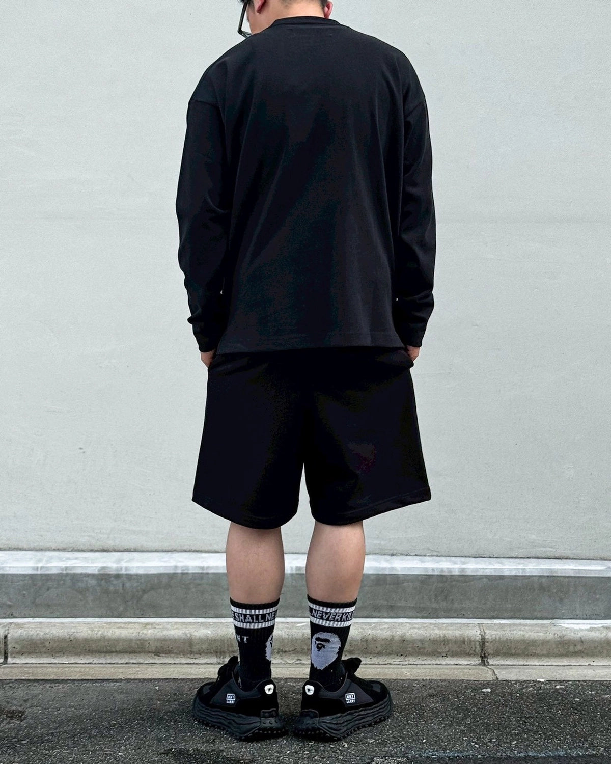 Maison MIHARA YASUHIRO in・stru(men-tal). / Heavy Weight Jersey Pocket Long-sleeve T-shirt (I17LT536)
