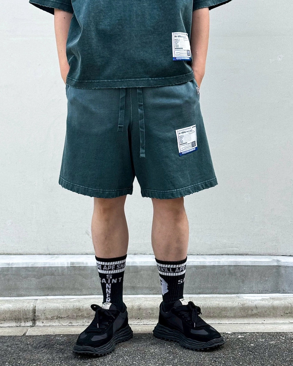 MIHARA YASUHIRO in・stru(men-tal) Short Maison MIHARA YASUHIRO(メゾンミハラヤスヒロ) in・stru(men-tal