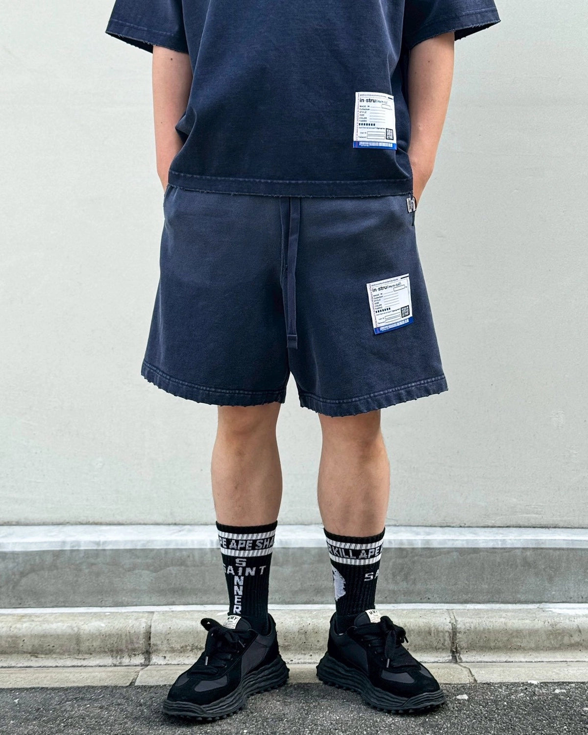 Maison MIHARA YASUHIRO in・stru(men-tal). / DISTRESSED SHORTS (I17SP524)
