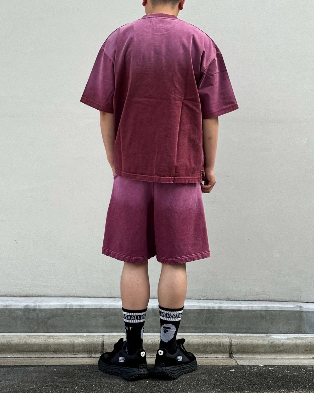 Maison MIHARA YASUHIRO in・stru(men-tal). / Sun Faded Like Distressed T-Shirt (I17TS526)