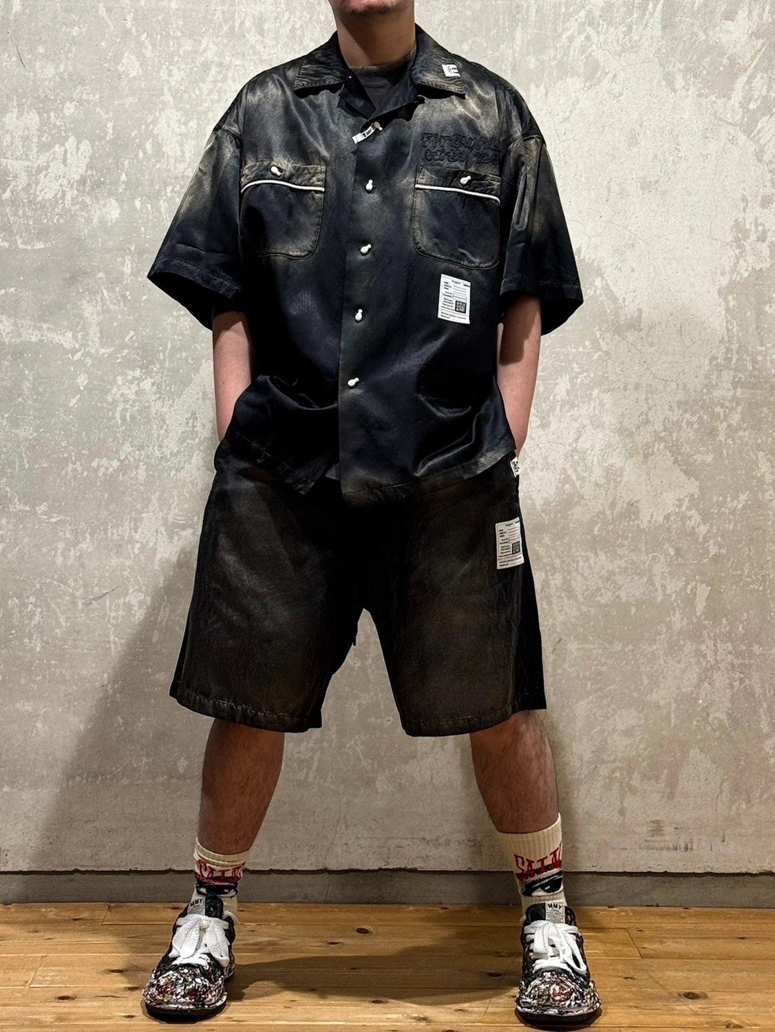 Maison MIHARA YASUHIRO / AGED SHORTS (J14PT143)