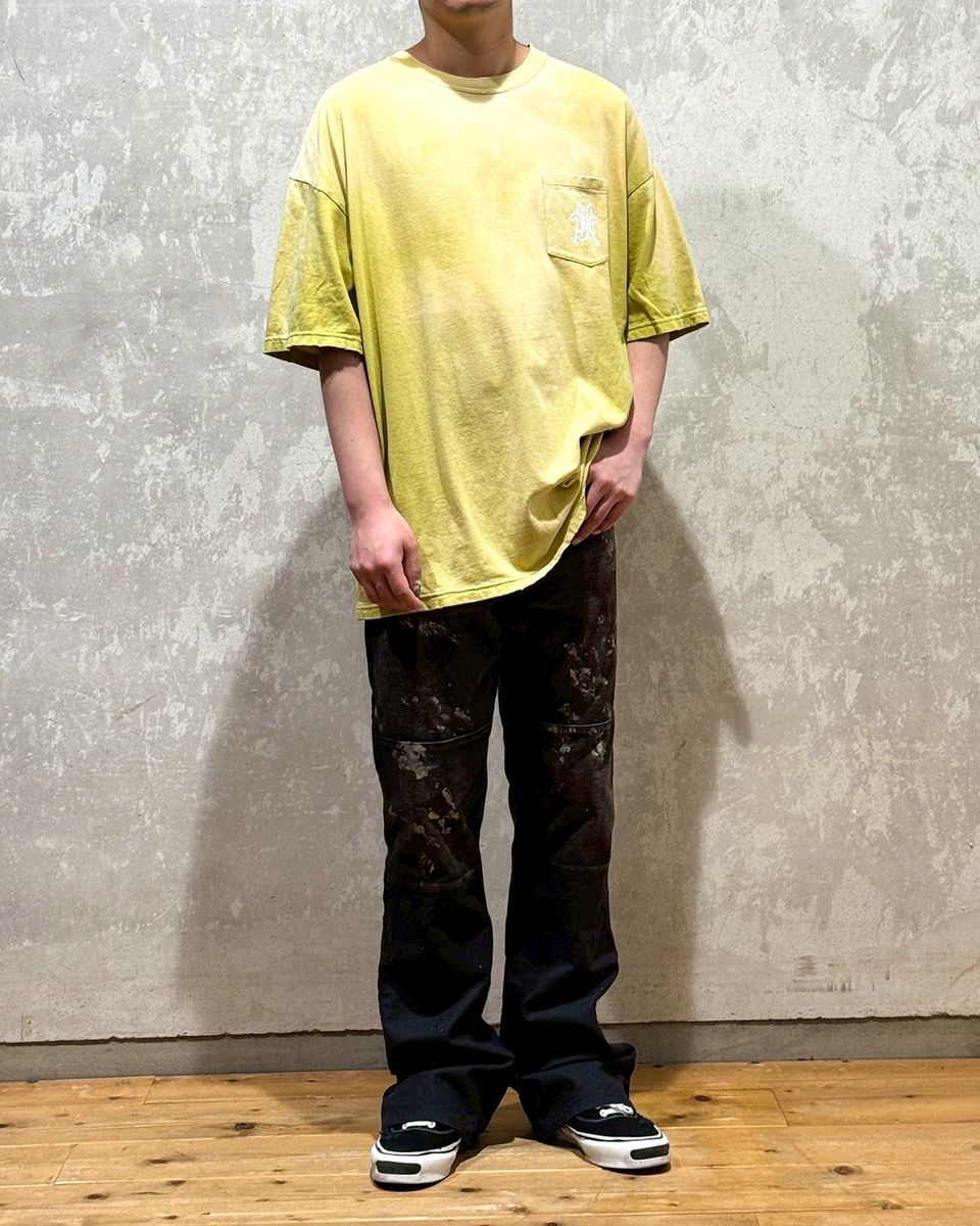 KAMIYA / “KMY-ROSE” Distressed T-shirt (G14TS079)