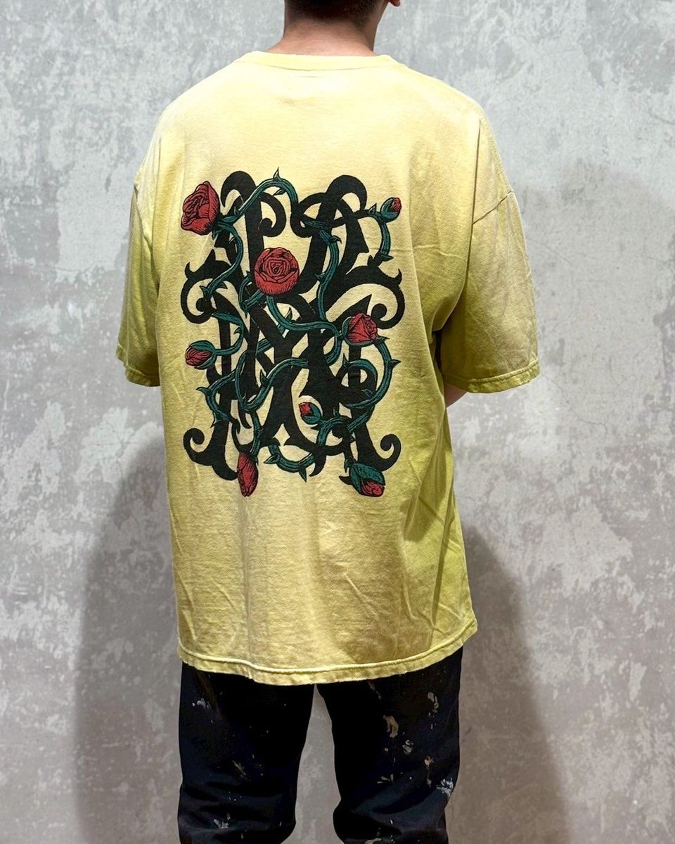 KAMIYA / “KMY-ROSE” Distressed T-shirt (G14TS079)