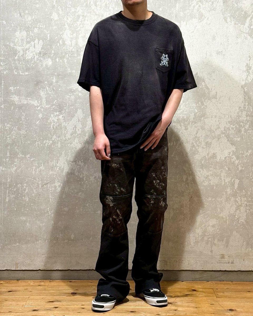 KAMIYA / SERGE PRINT PANTS (G14PT030)