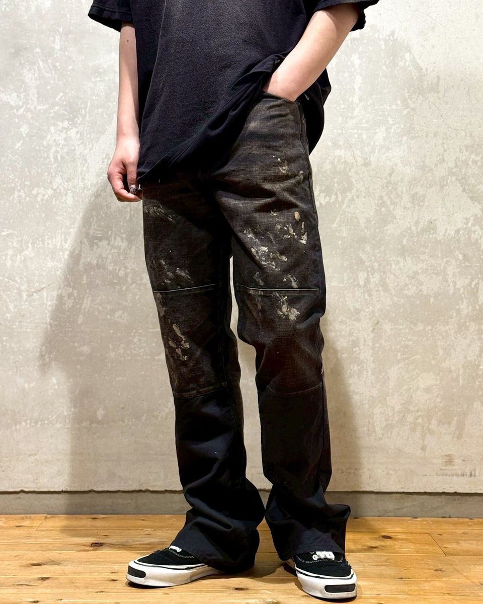 KAMIYA / SERGE PRINT PANTS (G14PT030)