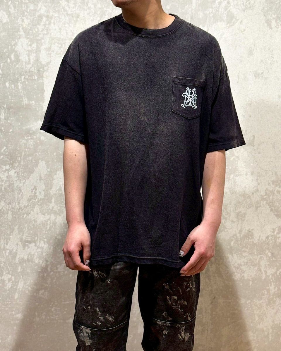 KAMIYA / “KMY-ROSE” Distressed T-shirt (G14TS079)