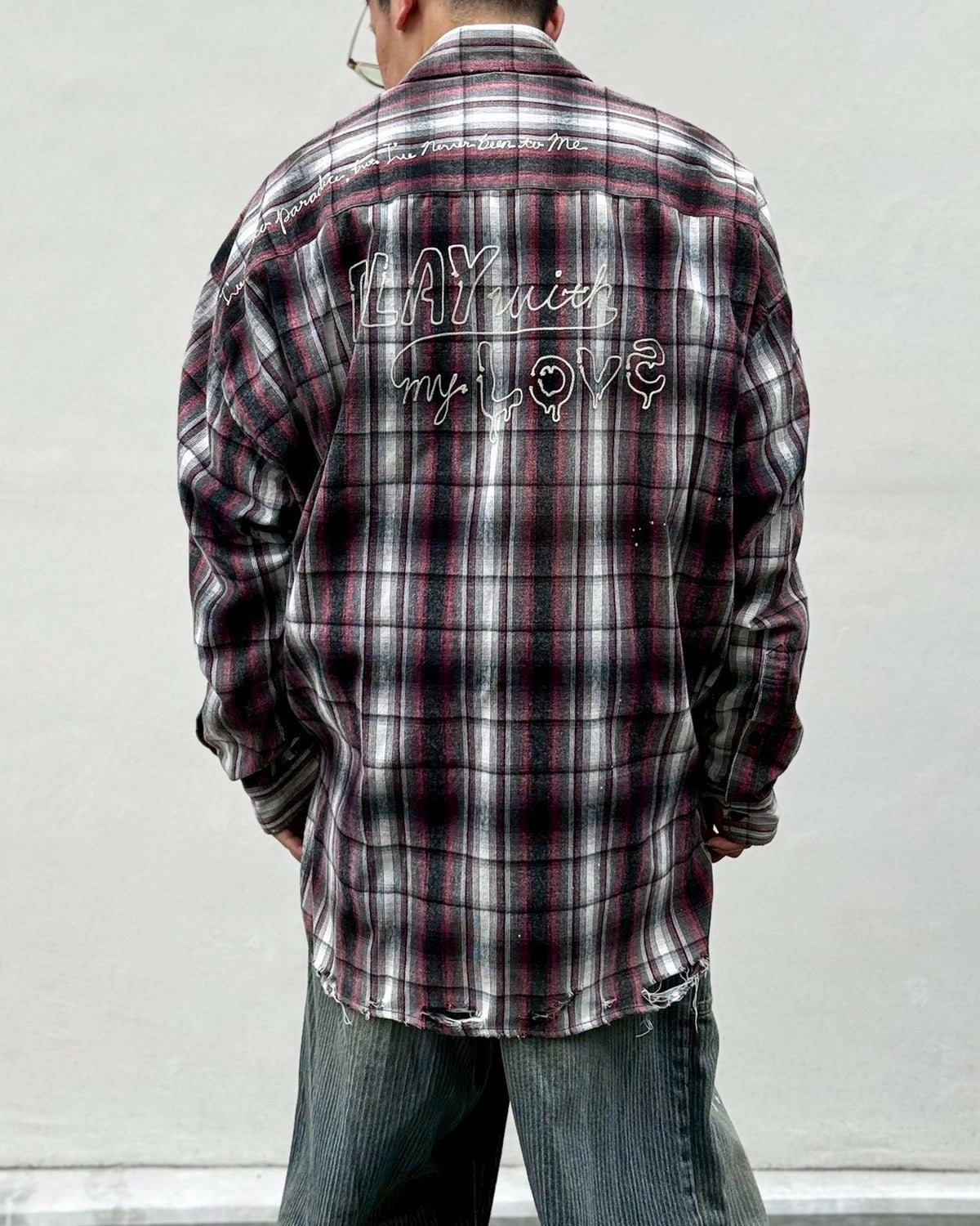 Maison MIHARA YASUHIRO / VINTAGE LIKE CHECK SHIRTS (J16SH181)