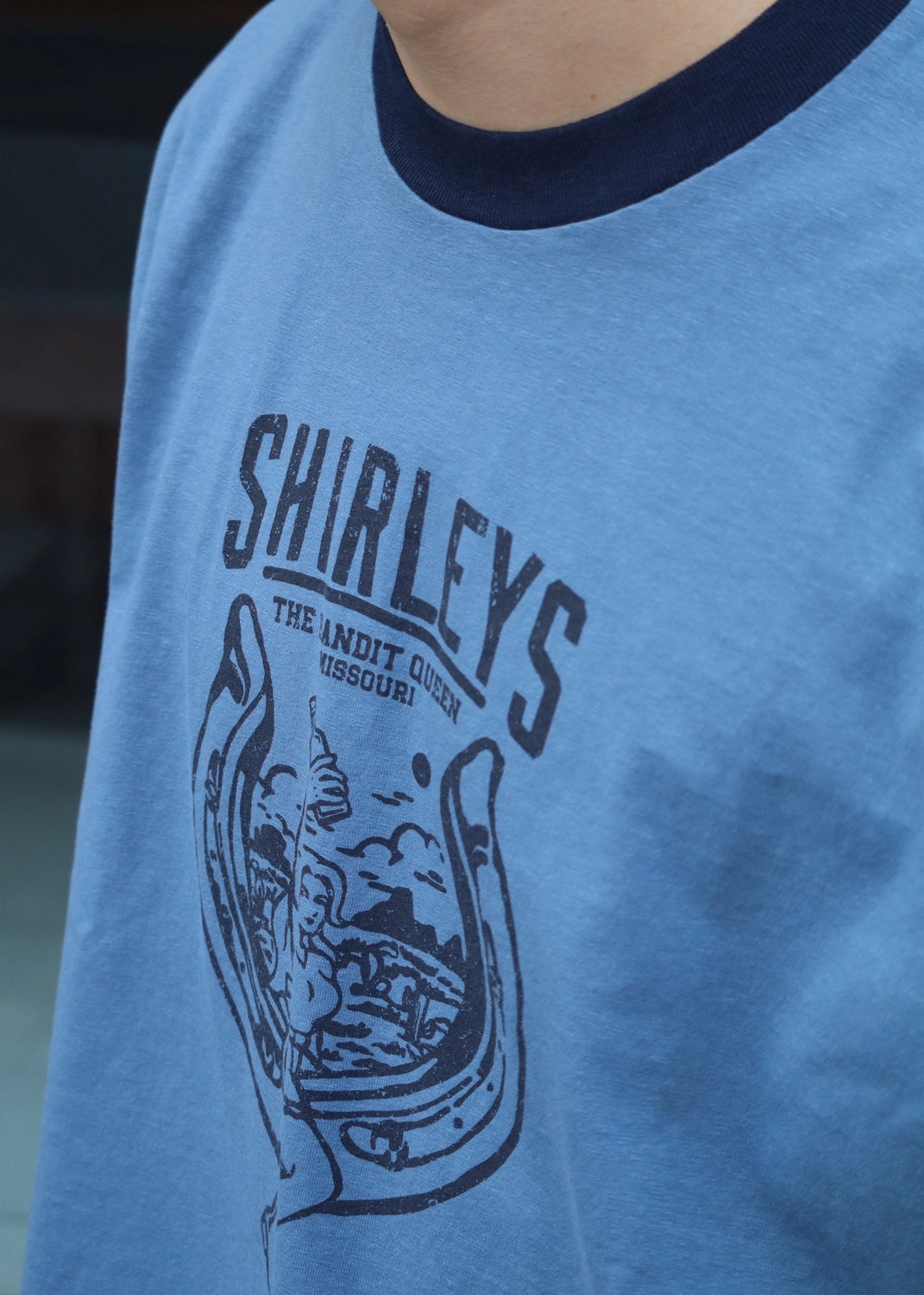 MINEDENIM  / SHIRLEYS Rinferneck T-SHIRT (2503-4003)