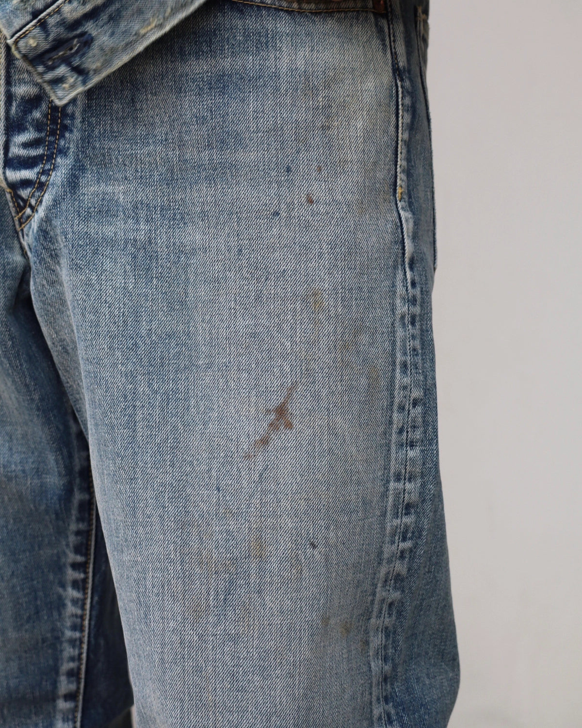 MINEDENIM × MARVIN / “Typo Print” Denim 5Pocket USD (MND-MRV009)