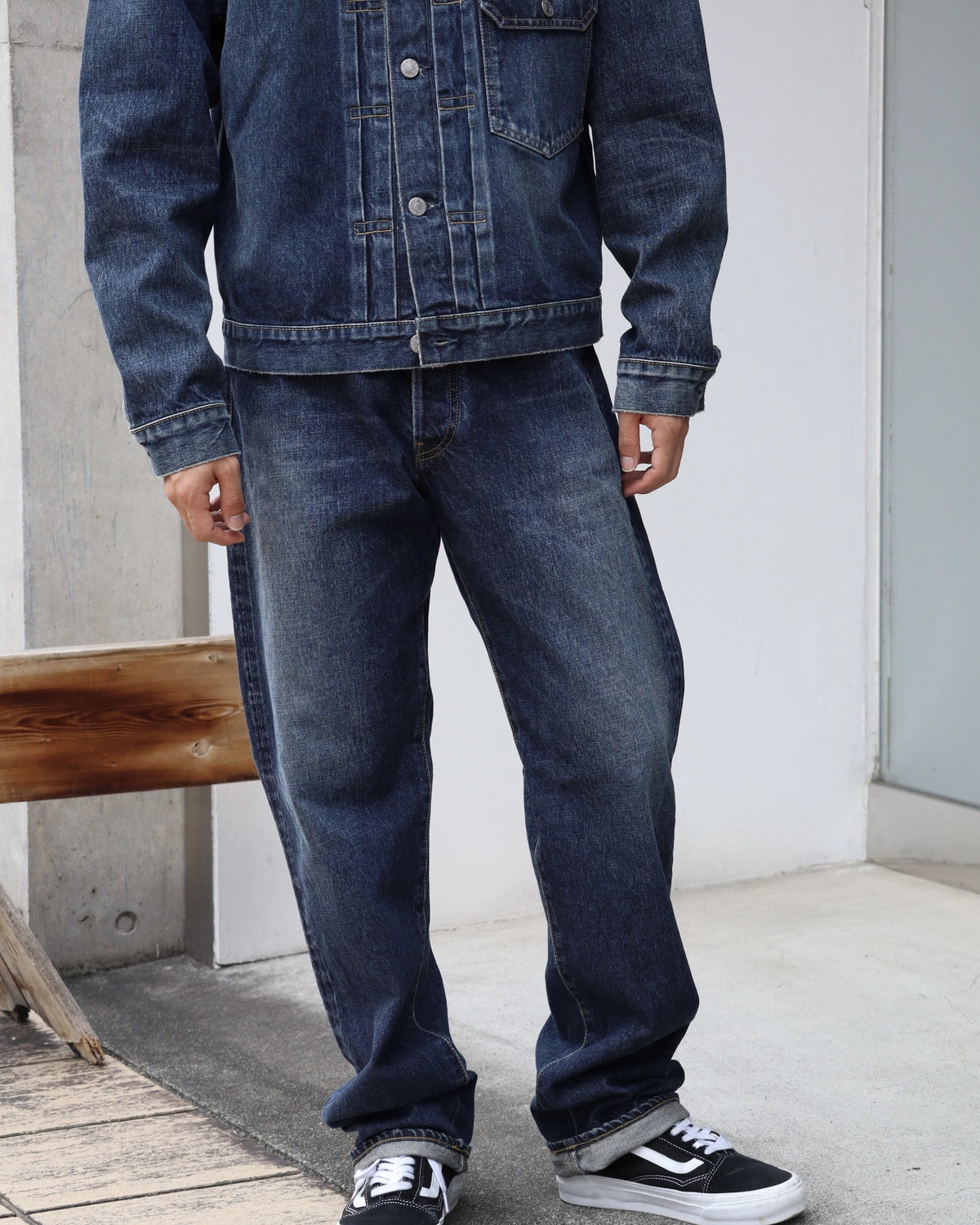 MINEDENIM / S.Denim Regular Straight Jeans (MDFBF08102)