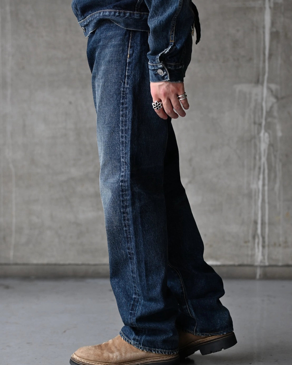 MINEDENIM / S.Denim Regular Straight Jeans (MDFBF08102)