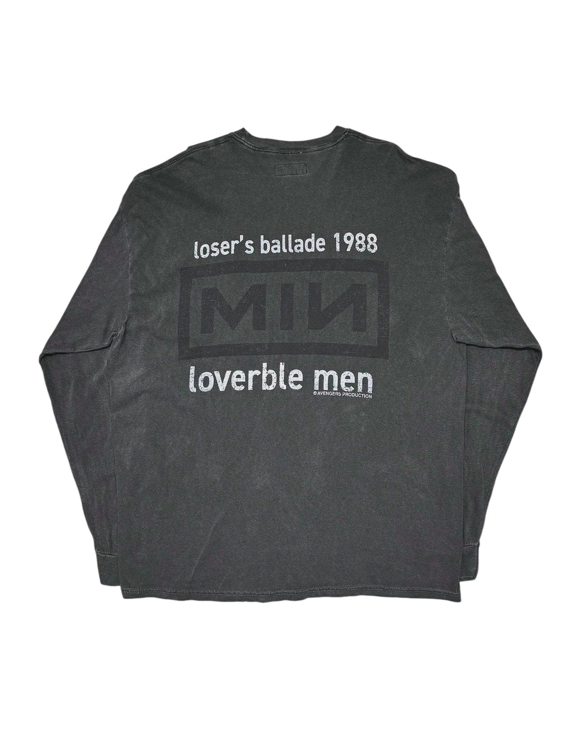 MINUS / Bootleg Long Sleeve(BALLADE)10YEARS BLACK