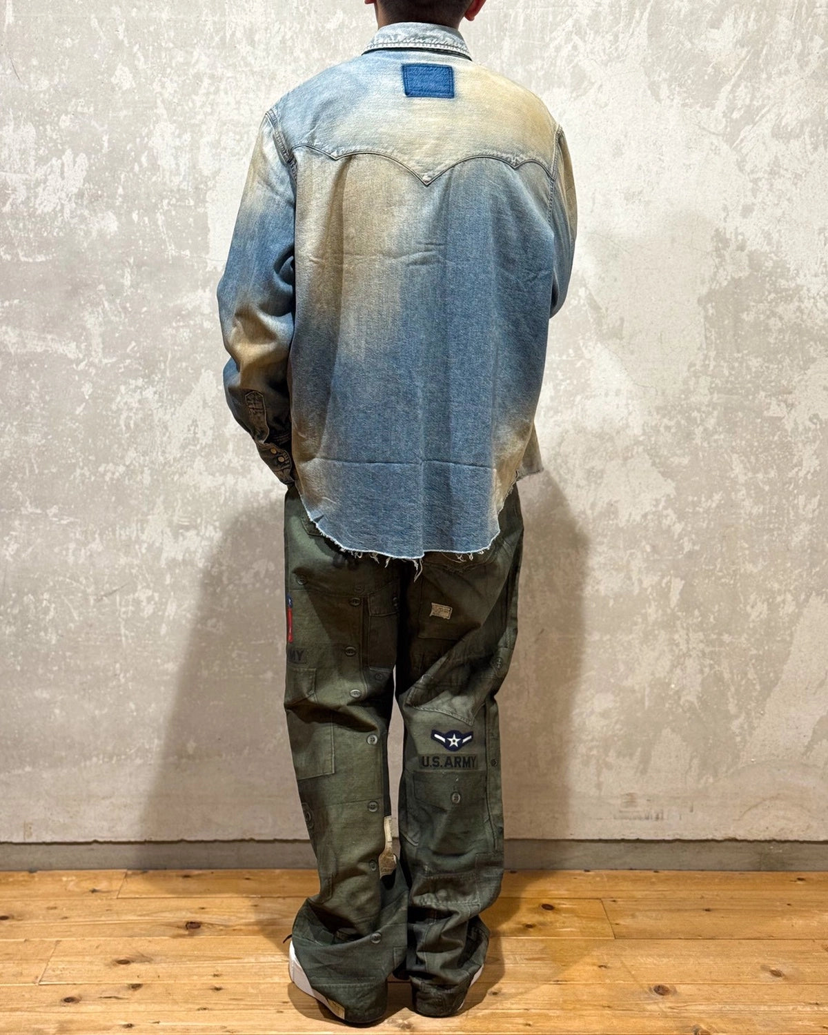 MIYAGIHIDETAKA -Rafu- / Military Work Pants (MH031)