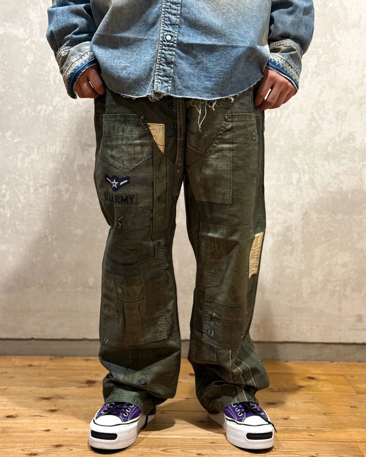 MIYAGIHIDETAKA -Rafu- / Military Work Pants (MH031)