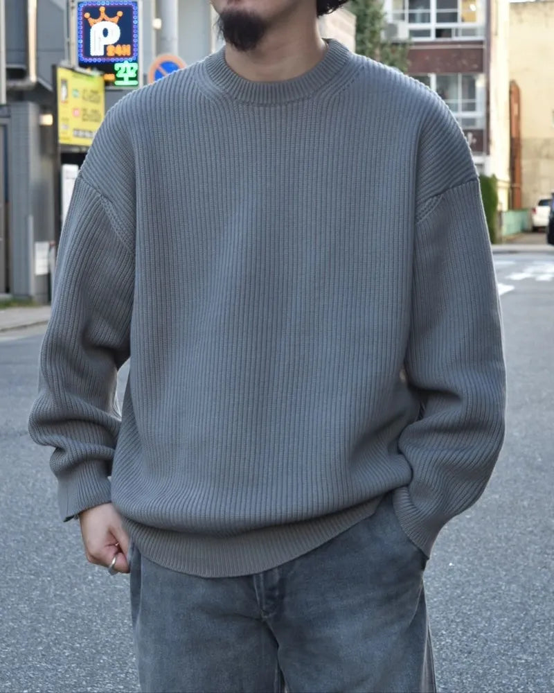 N.HOOLYWOOD COMPILE / CREWNECK KNIT  (2242-KT04-030)