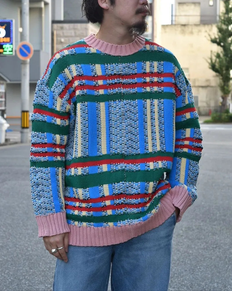 N.HOOLYWOOD COMPILE / CREWNECK KNIT (2242-KT05-031)