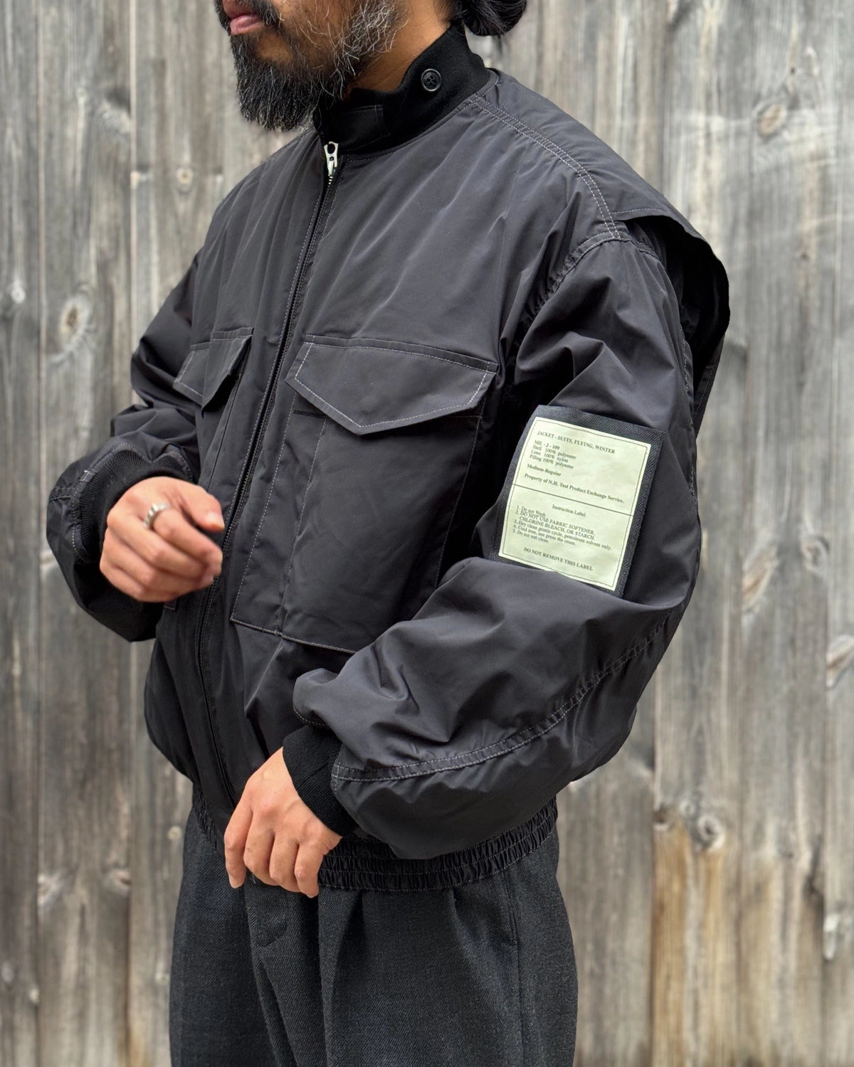 N.HOOLYWOOD TEST PRODUCT EXCHANGE SERVICE / FLIGHT JACKET (9262-BL11-011)