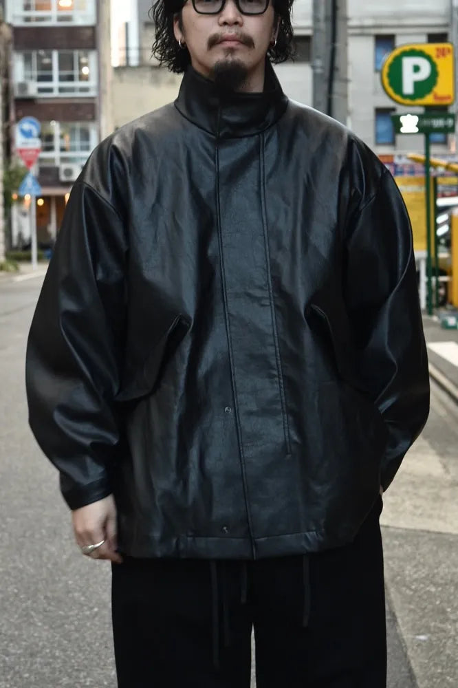 N.HOOLYWOOD COMPILE / STAND COLLAR COAT (2242-CO04-003)