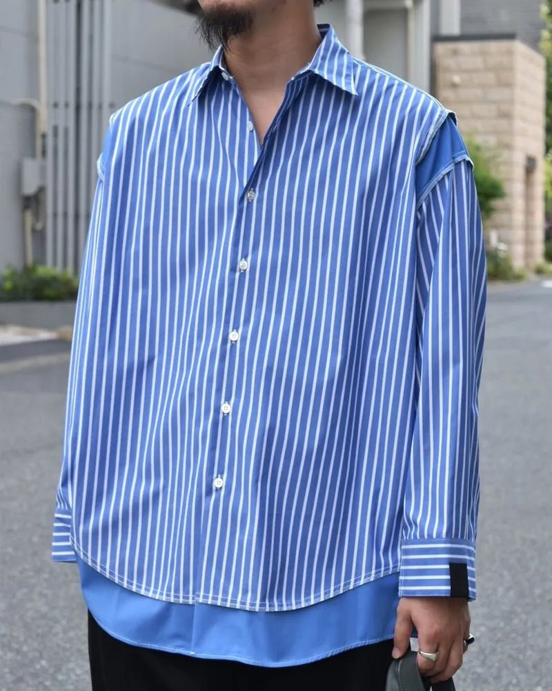 N.HOOLYWOOD COMPILE  / Stripe Shirt (2242-SH29-021)