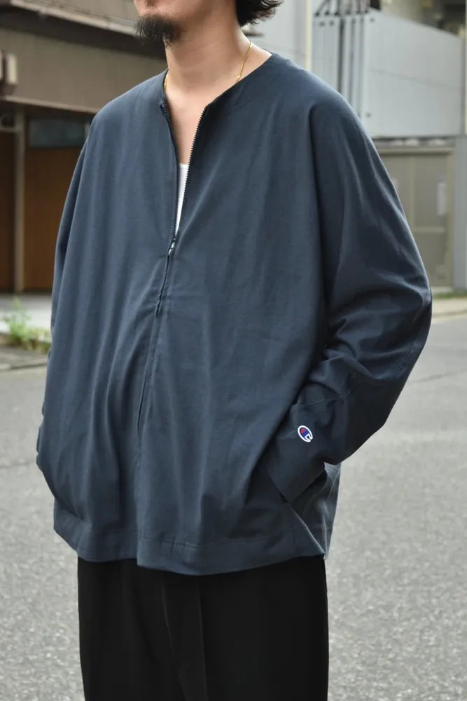 N.HOOLYWOOD / × Champion  CREWNECK CARDIGAN (C8-A412)