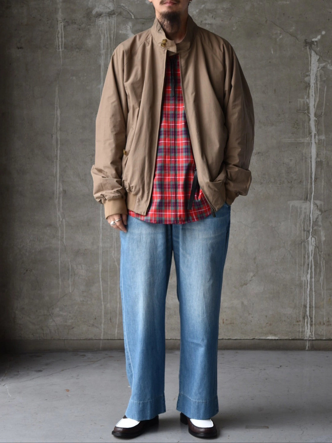 N.HOOLYWOOD COMPILE × BARACUTA / REVERSIBLE HARRINGTON JACKET (2252-BL80-045)