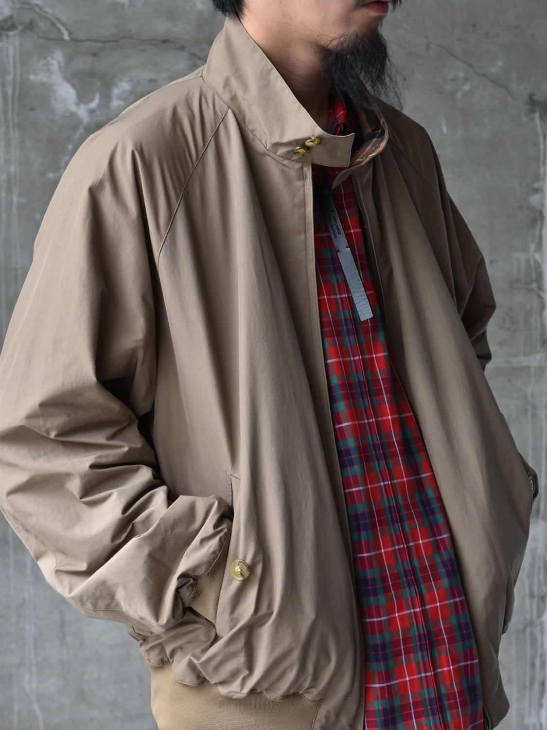 N.HOOLYWOOD COMPILE × BARACUTA / REVERSIBLE HARRINGTON JACKET (2252-BL80-045)