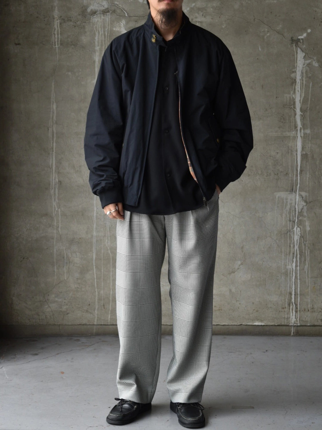 N.HOOLYWOOD COMPILE × BARACUTA / REVERSIBLE HARRINGTON JACKET (2252-BL80-045)