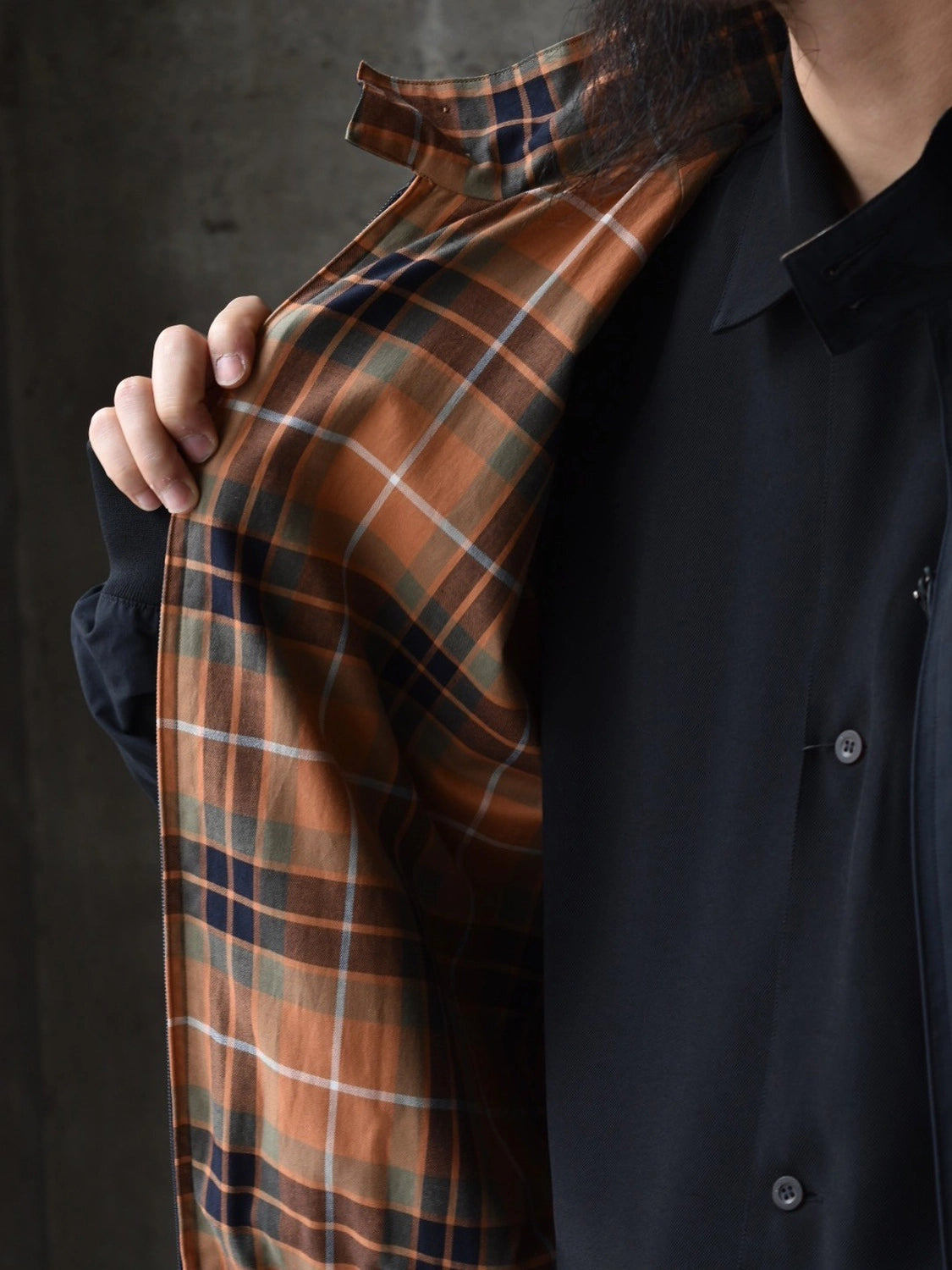 N.HOOLYWOOD COMPILE × BARACUTA / REVERSIBLE HARRINGTON JACKET (2252-BL80-045)