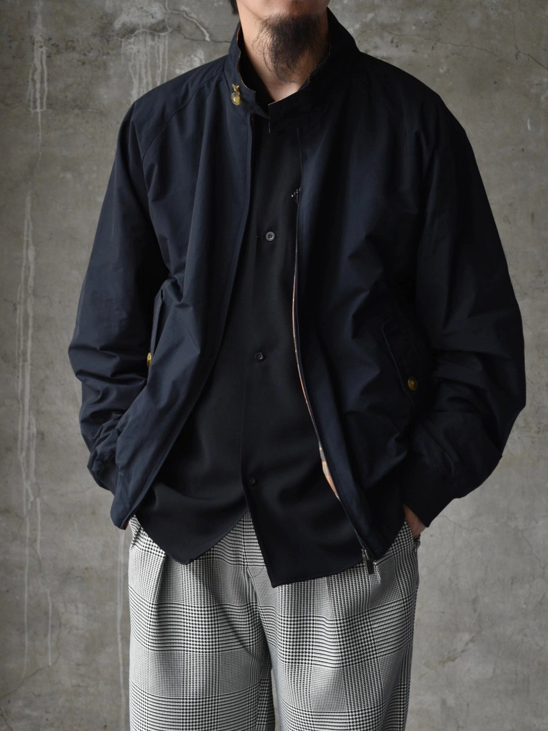 N.HOOLYWOOD COMPILE × BARACUTA / REVERSIBLE HARRINGTON JACKET (2252-BL80-045)