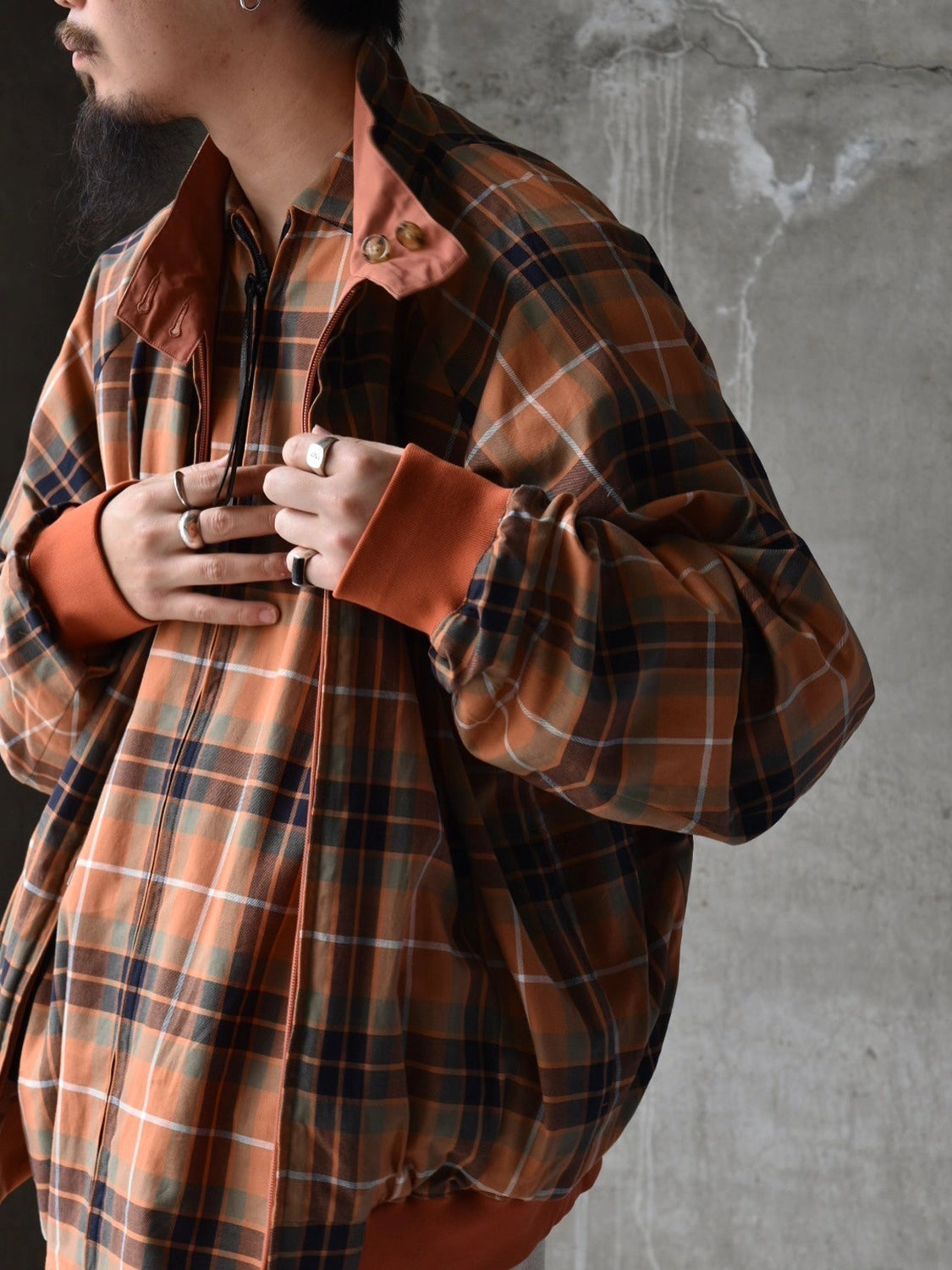 N.HOOLYWOOD COMPILE × BARACUTA / REVERSIBLE HARRINGTON JACKET (2252-BL80-045)