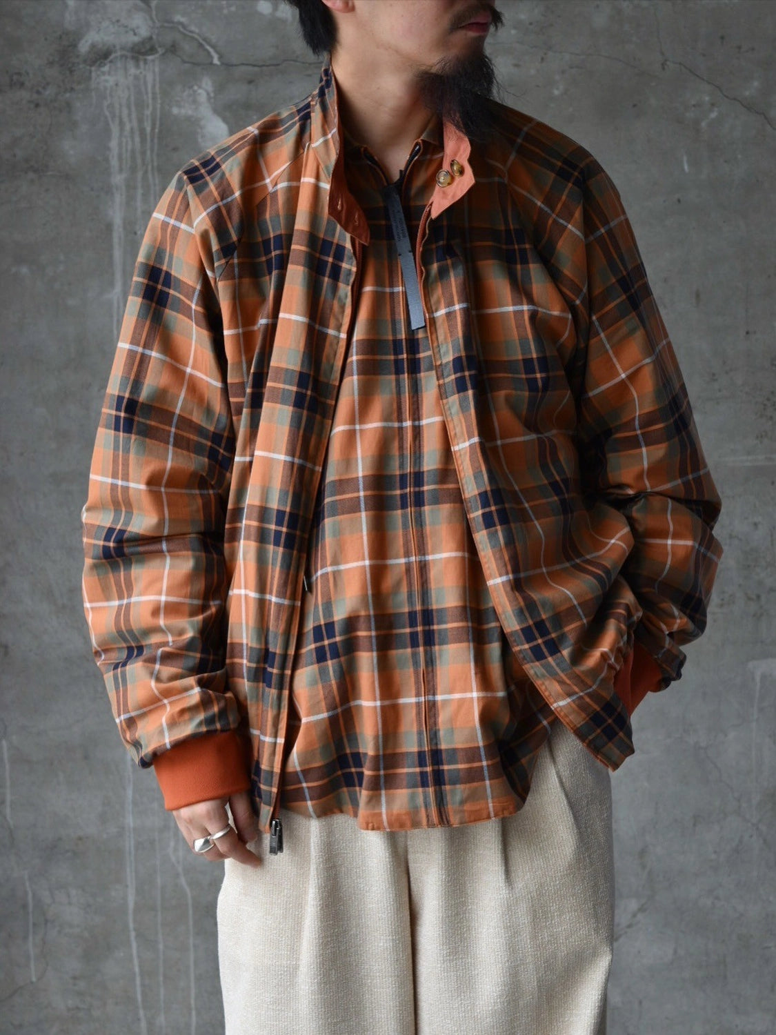N.HOOLYWOOD COMPILE × BARACUTA / REVERSIBLE HARRINGTON JACKET (2252-BL80-045)