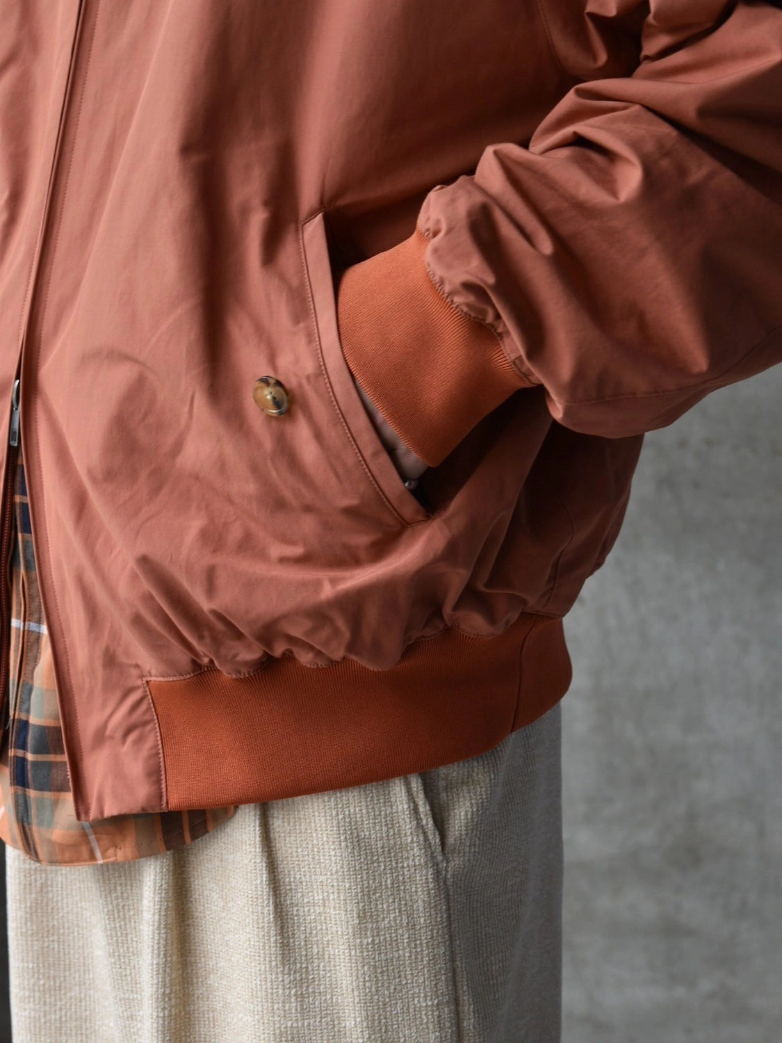 N.HOOLYWOOD COMPILE × BARACUTA / REVERSIBLE HARRINGTON JACKET (2252-BL80-045)