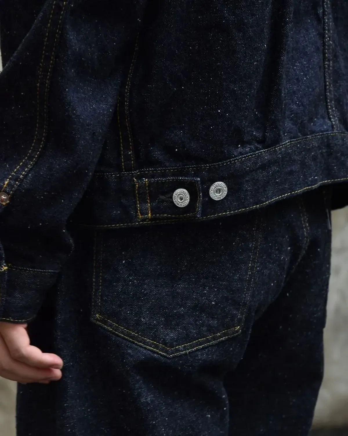 New Manual / #006 LV 2nd T-BACK JACKET ONE-WASHED