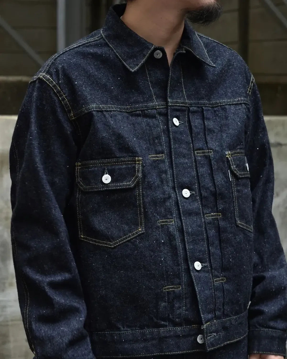 New Manual / #006 LV 2nd T-BACK JACKET ONE-WASHED