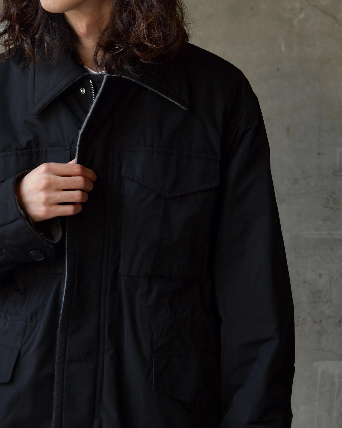 NTN / SHELLED FLEECE FIELD JACKET (N007-002149)