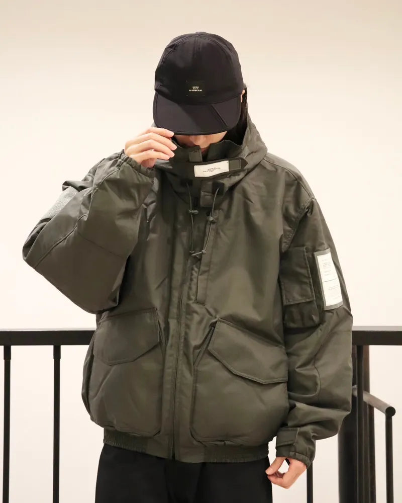 N.HOOLYWOOD TEST PRODUCT EXCHANGE SERVICE  / × ALPHA INDUSTRIES  MILITARY BLOUSON (9242-BL07-013)