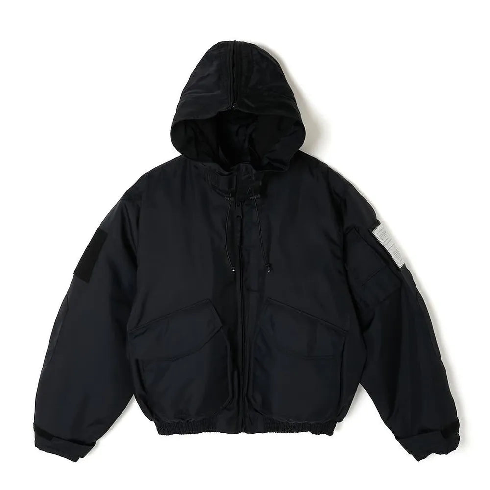 N.HOOLYWOOD TEST PRODUCT EXCHANGE SERVICE  / × ALPHA INDUSTRIES  MILITARY BLOUSON (9242-BL07-013)