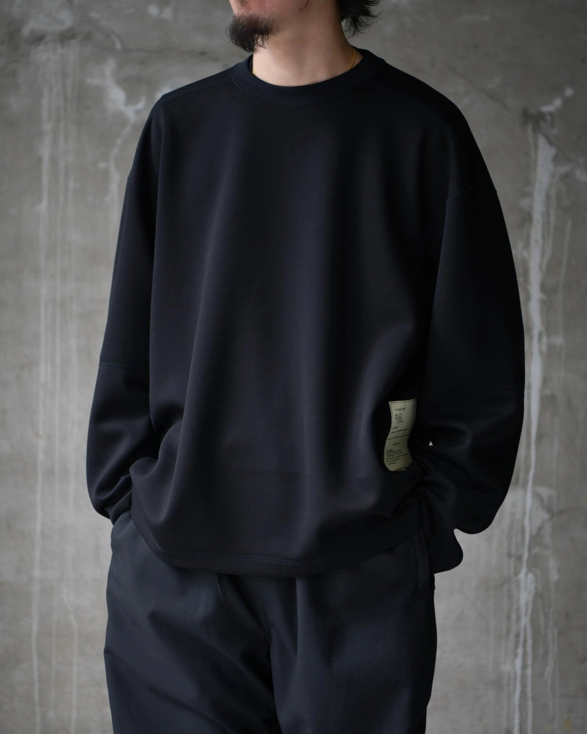 N.HOOLYWOOD TEST PRODUCT EXCHANGE SERVICE / PANELLED LONG SLEEVE T-SHIRT (9261-CS02-006)