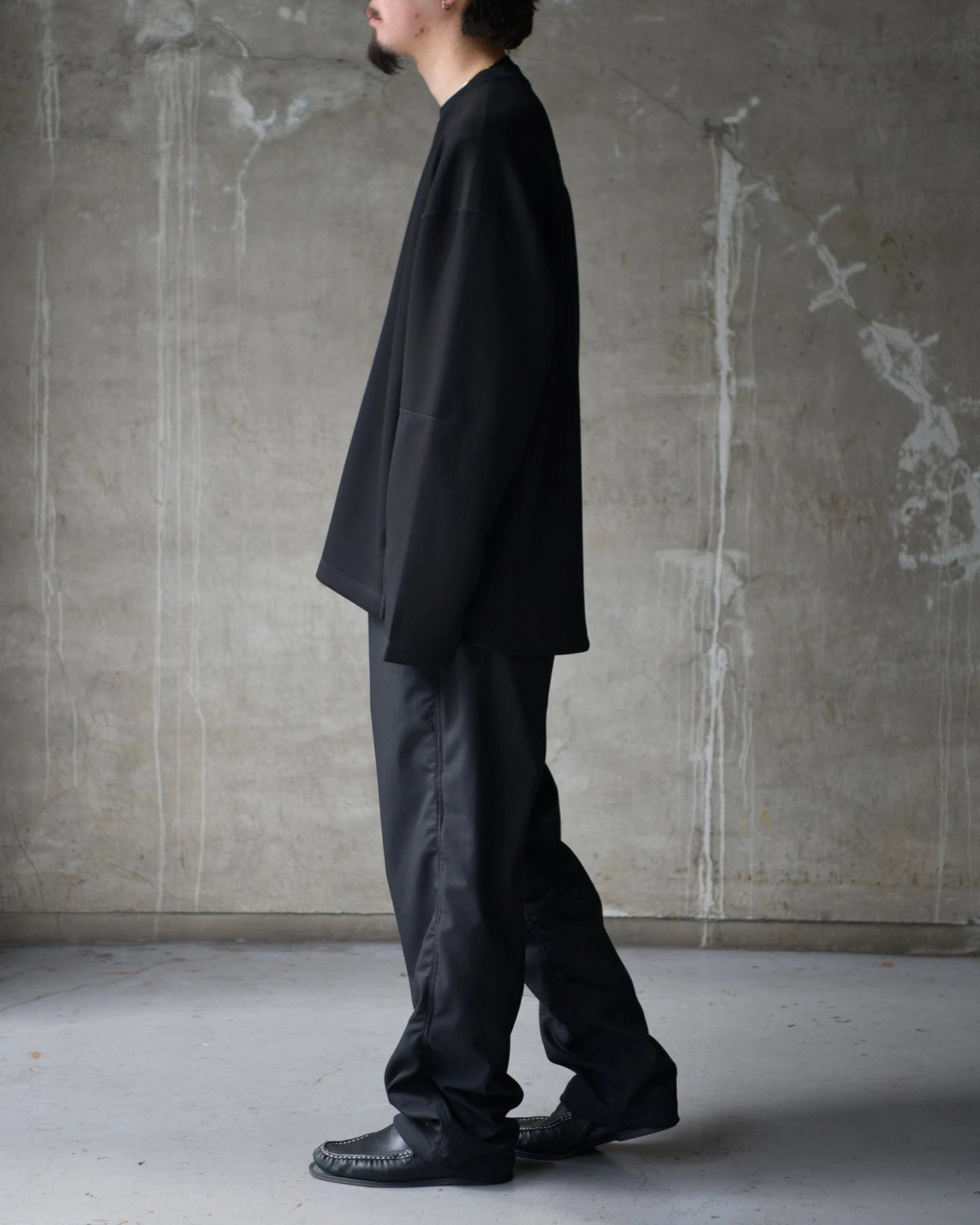 N.HOOLYWOOD TEST PRODUCT EXCHANGE SERVICE / PANELLED LONG SLEEVE T-SHIRT (9261-CS02-006)