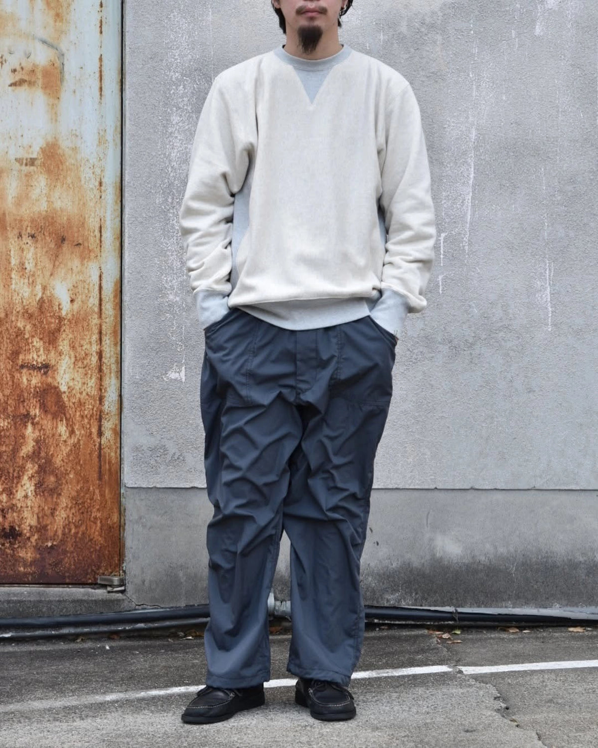 N.HOOLYWOOD TEST PRODUCT EXCHANGE SERVICE × LOOPWHEELER /  SWEATSHIRT (9253-CS02)