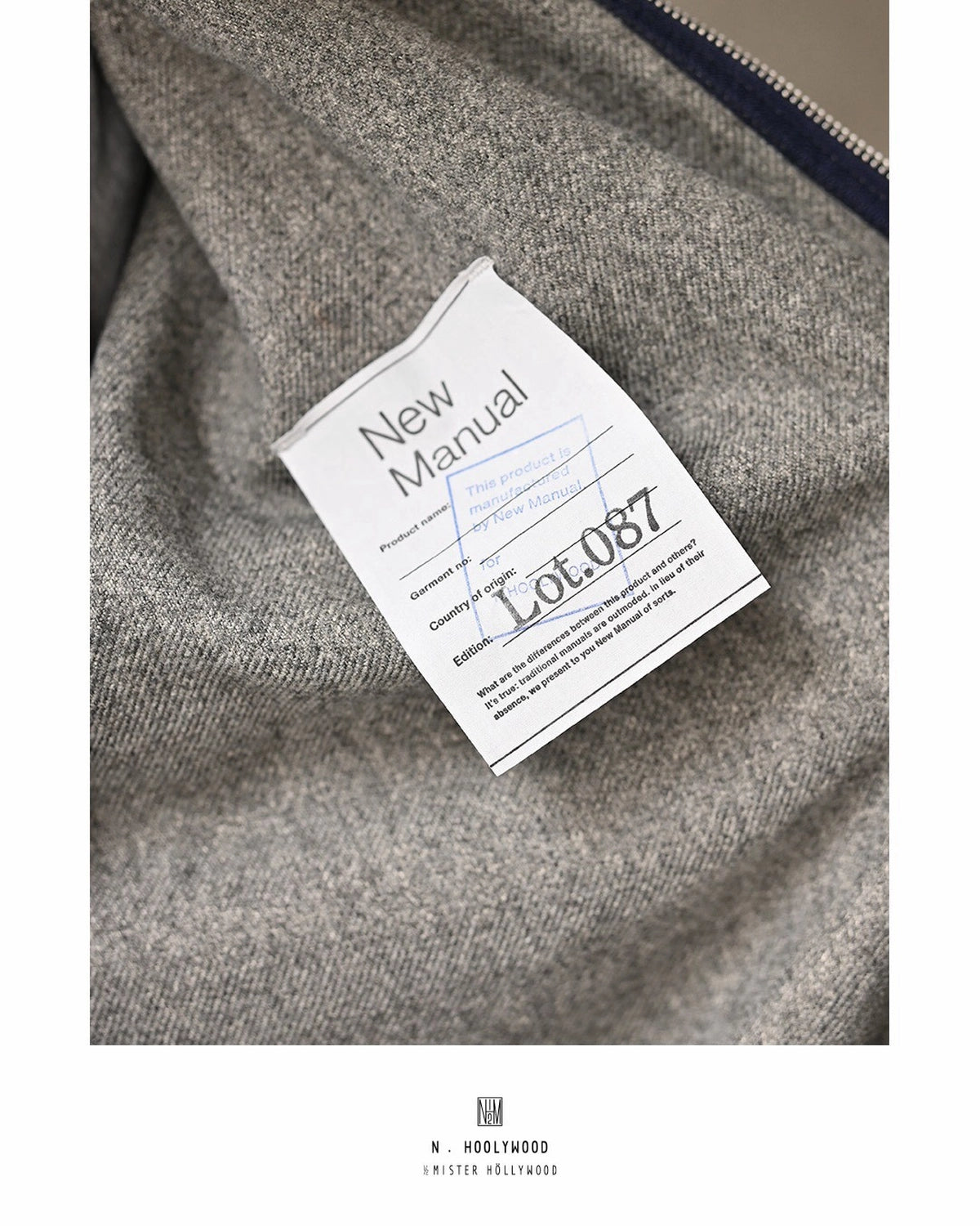 N.HOOLYWOOD × New Manual  / DENIM JACKET (NH-NM-005)