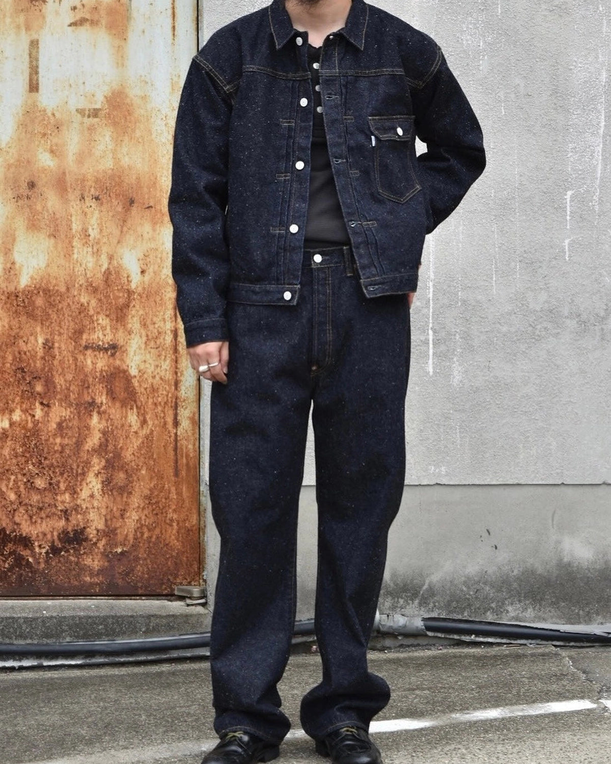 New Manual(ニューマニアル)/ #001 T-BACK DENIM JACKET |公式通販 New Manual(ニューマニアル)/ #001 T-BACK DENIM JACKET |公式通販