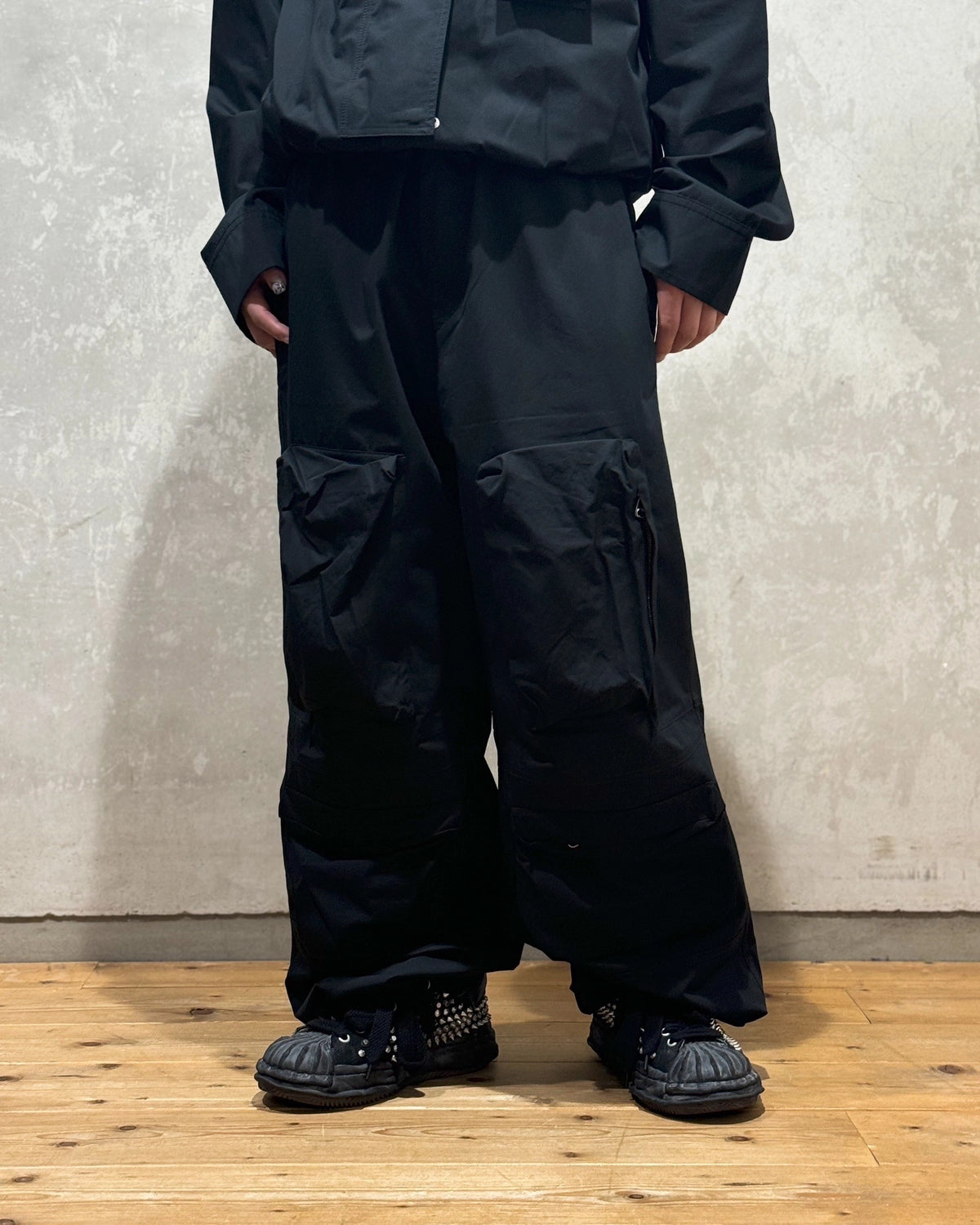 OAMC / Black Cargo Trouser (OA5SMT07APT)