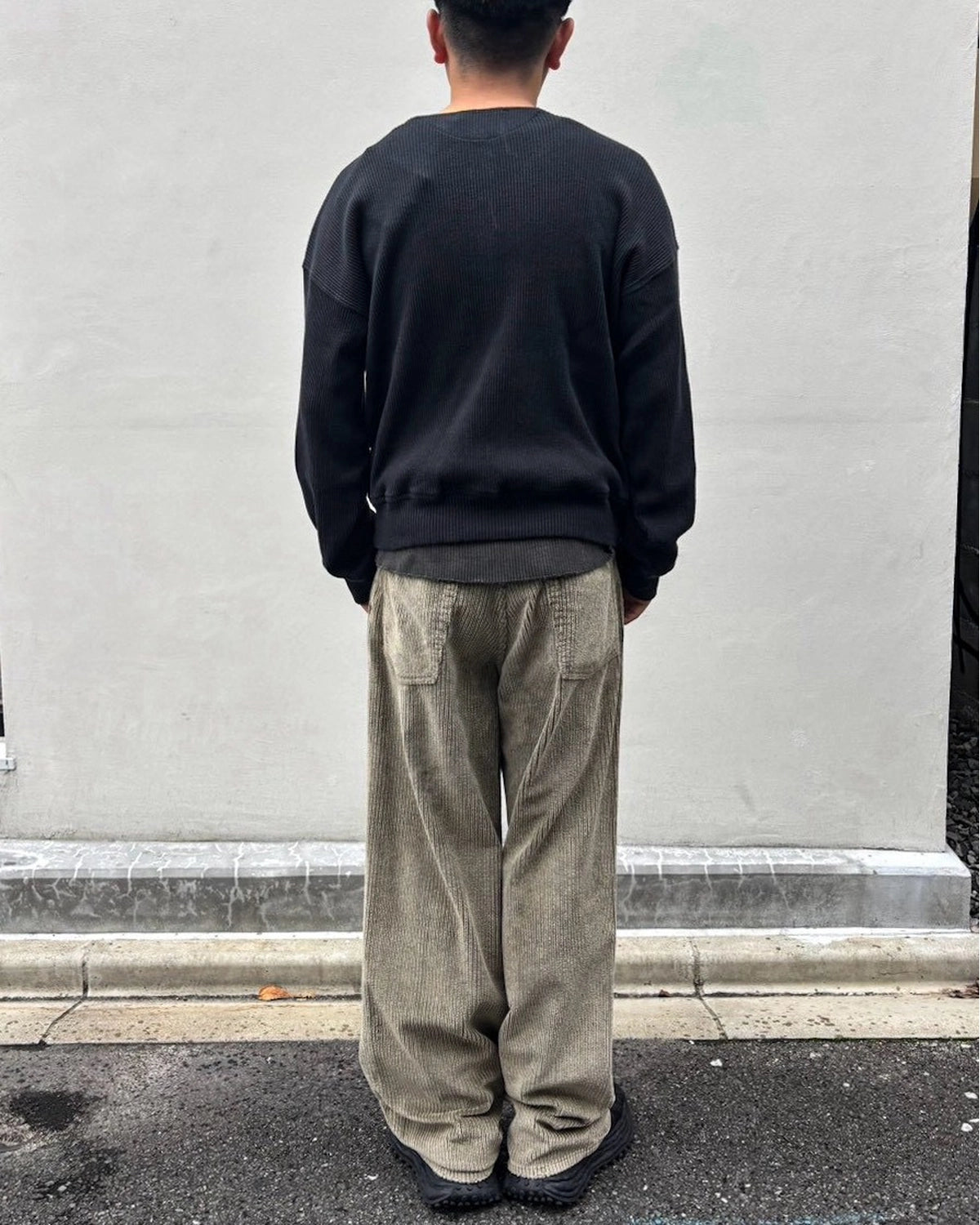 OUR LEGACY / BALLON SWEATSHIRT Furnace Black Beefy Rib (M4266BF)