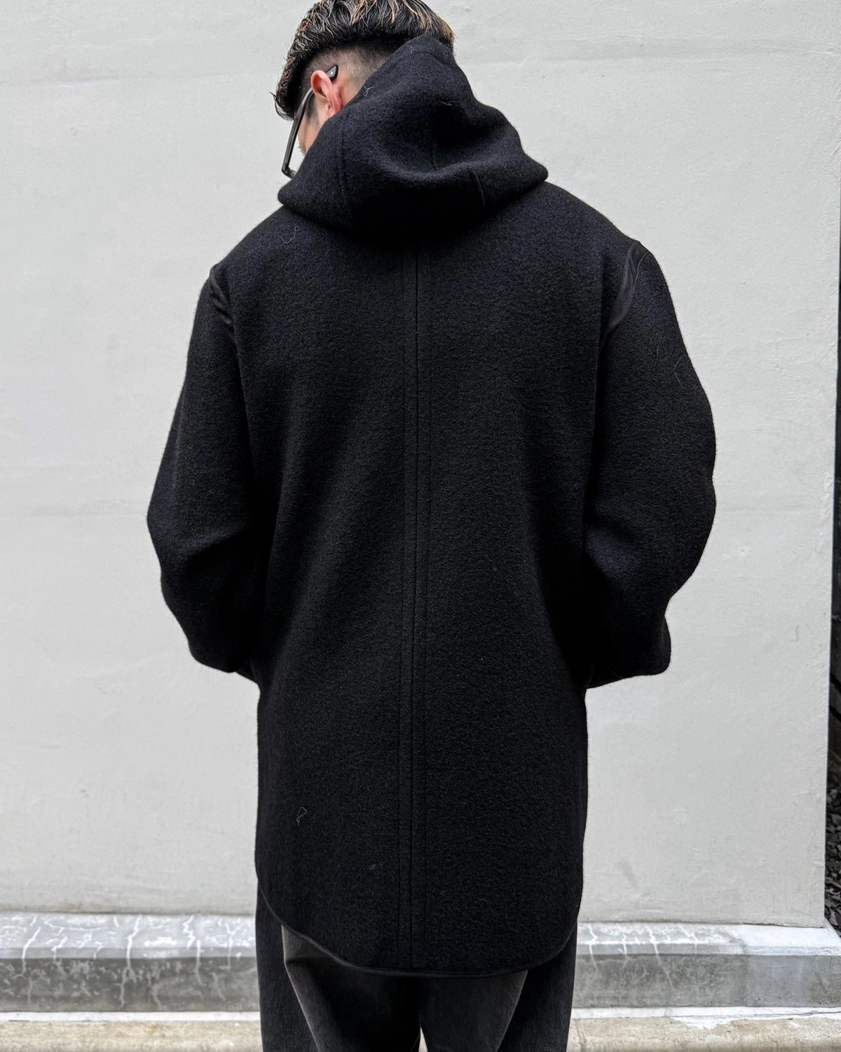 OUR LEGACY / LINER JACKET Black Stamped Wool (M4261LBS)