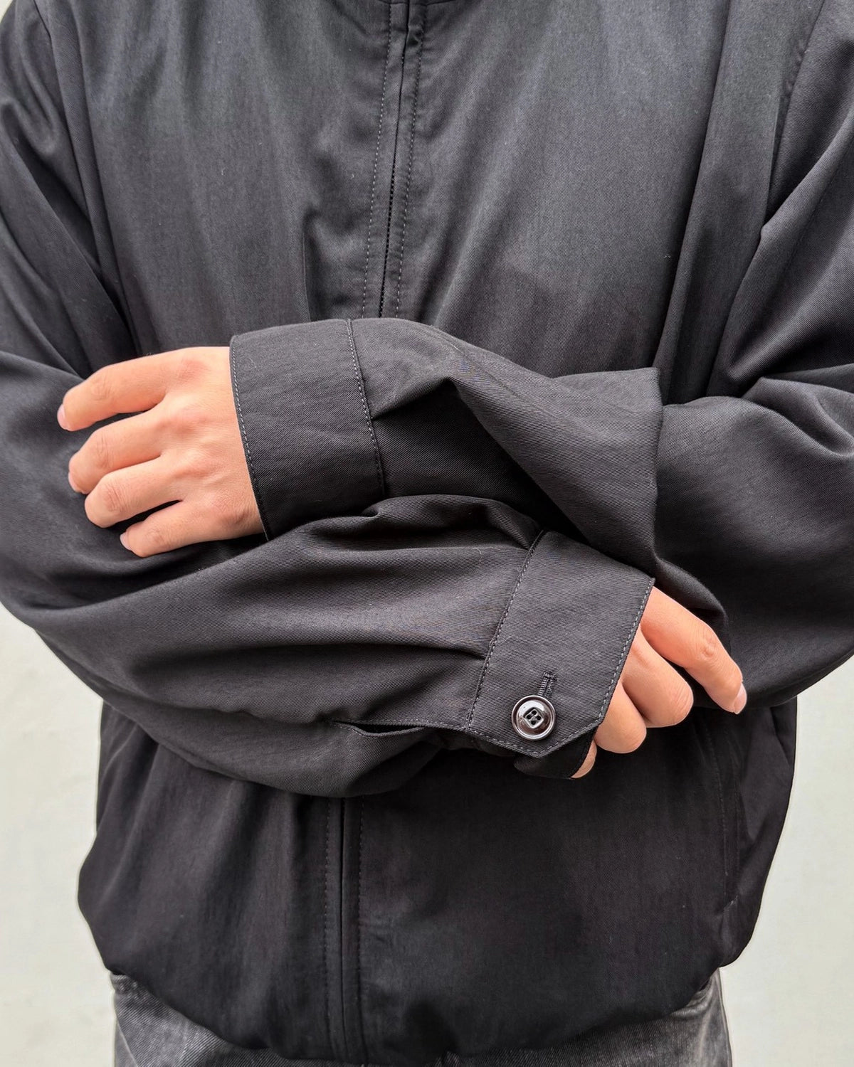 OUR LEGACY / CASINO JACKET Crow Black Night Drape Twill (M4261CJB)