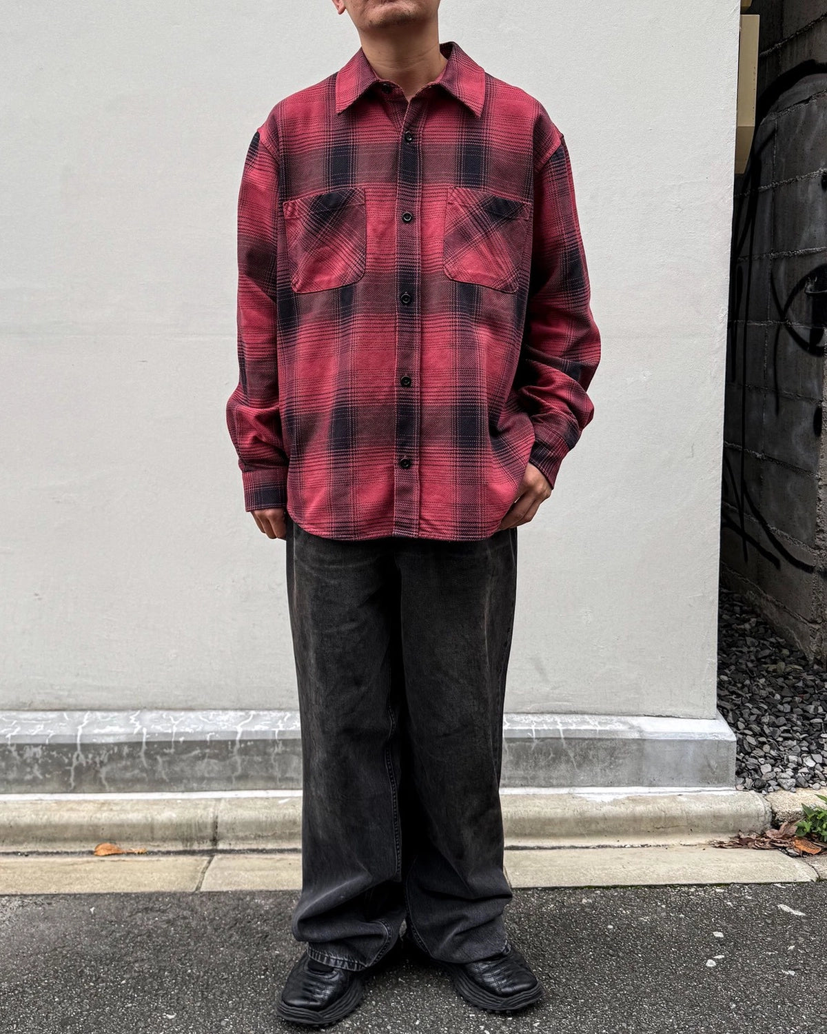 OUR LEGACY / WHOPPIN SHIRT Bison Check Ranch Cotton (M4262WBC)