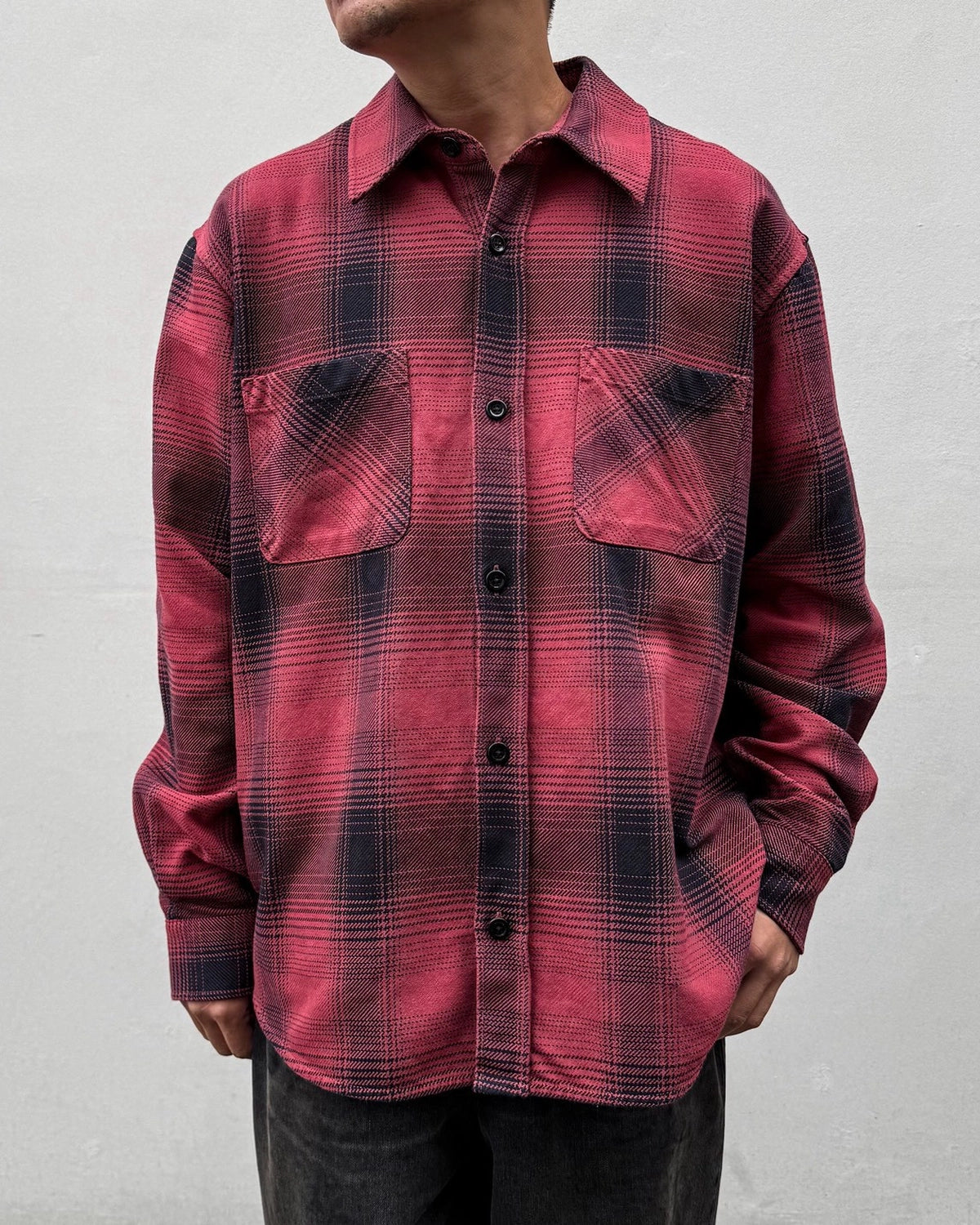 OUR LEGACY / WHOPPIN SHIRT Bison Check Ranch Cotton (M4262WBC)