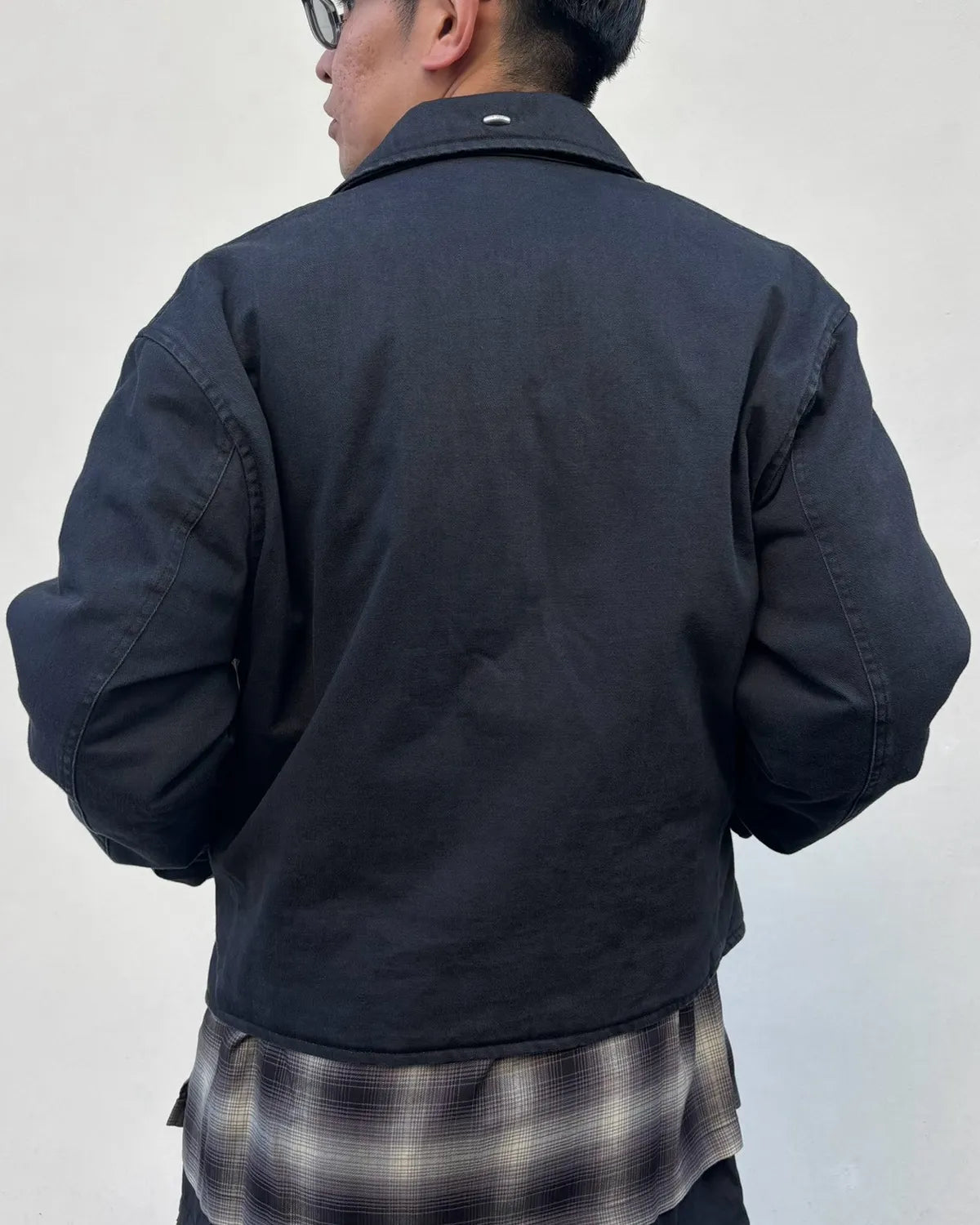 OUR LEGACY / SLIGHT JACKET Enzyme Obsidian Field Sateen (M4261SEO)
