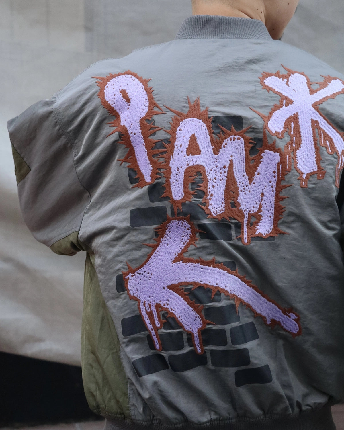 P.A.M.（Perks And Mini) / ADORNED REVERSIBLE BOMBER JACKET (39220)